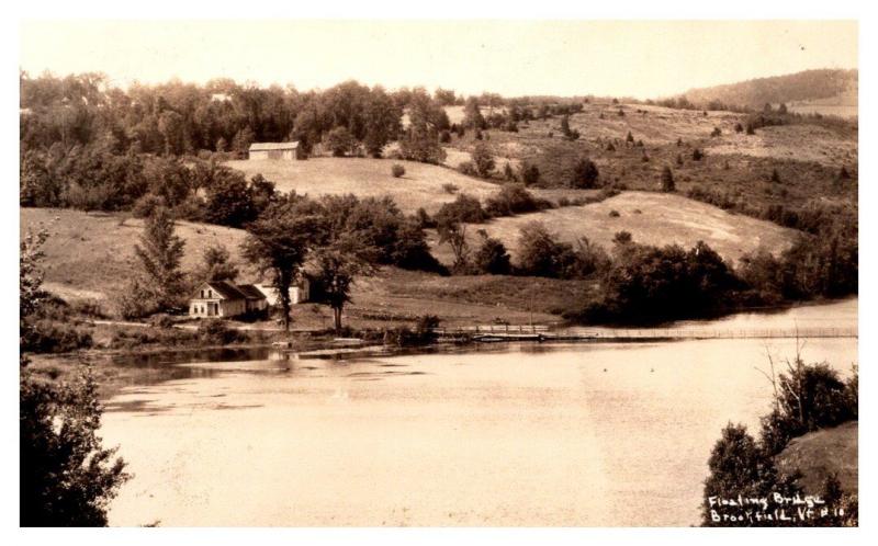 Vermont  Brookfield ,  Floating Bridge , RPC