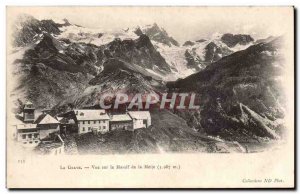 La Grave - View of the Massif de la Meije - Old Postcard