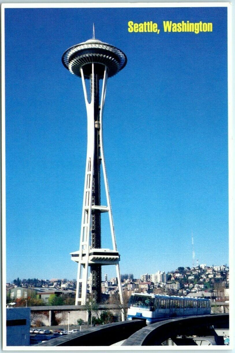 Postcard Space Needle Seattle, Washington United States