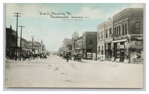 Postcard East Main St. Chanute Kans. Kansas