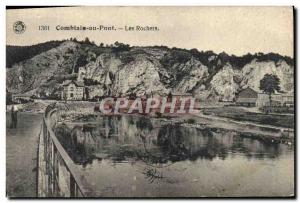 Old Postcard Comblain au Pont Les Rochers