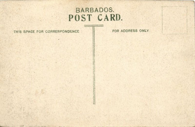 barbados, BRIDGETOWN, Chamberlain Bridge (1910s) Postcard