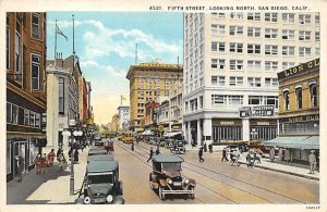 Fifth Street, looking north San Diego CA