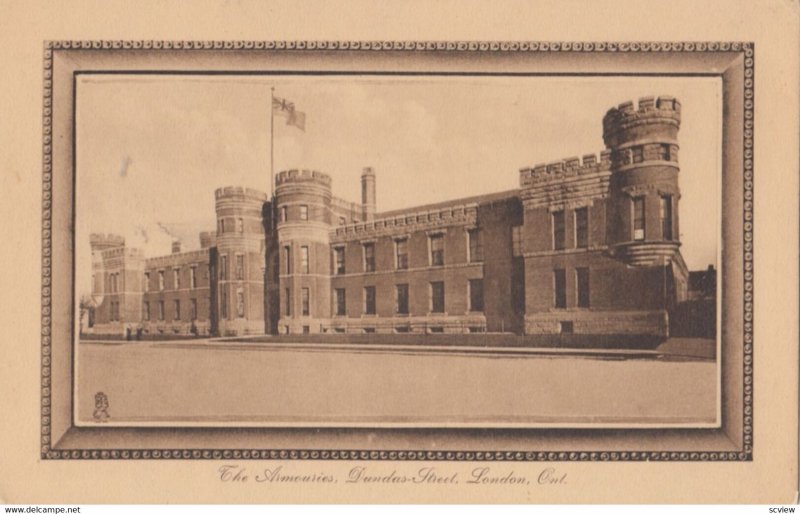 LONDON, Ontario, The Armouries, 1900-10s; TUCK  1019