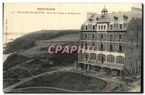 Old Postcard The Stables Hotel Cave Beach and Belle Vue