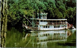 Postcard - The Lorena sternwheeler - Zanesville, Ohio