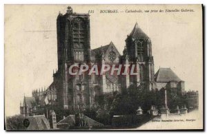 Old Postcard Bourges Cathedrale shooting new galleries
