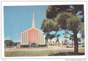 Exterior, First Presbyterian Church, Pompano Beach, Florida, 40-60s