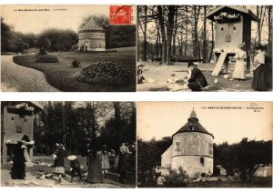PIGEONNIER PIGEON HOUSES / LE COLOMBIER 34 Vintage Postcards (L3777)