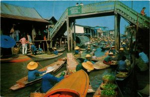 CPM AK THAILAND Damnernsaduak Floating Market, Rajburi. Thailand (345958)