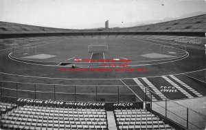 Mexico, Mexico City, RPPC, Estadium Ciudad Universitaria, Gamboa Photo