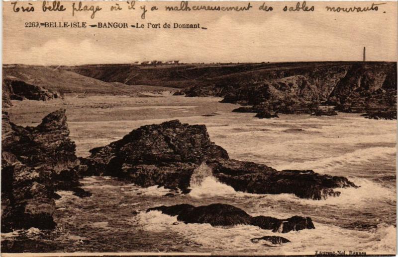 CPA BELLE-ISLE-en-MER - Bangor - Le Port de Dounant (293632)