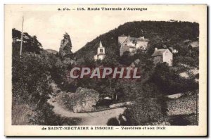 Old Postcard Saint Nectaire has Issoire Verrieres and Dick