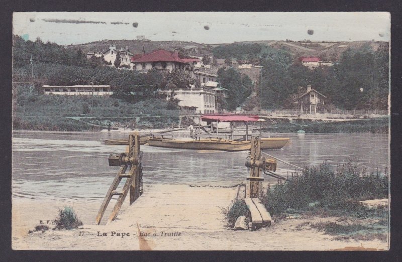 FRANCE, Postcard, La Pape, Buc à Traille