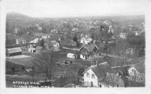 Cannon Falls Minnesota~Bird's Eye View Overlooking Town~1920 RPPC