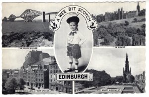 A Wee Bit Scotch, Boy n Kilt, Bridge Mound, Castle, Monument, Edinburgh Scotland