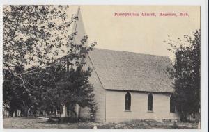 1912 KENESAW Nebraska Nebr Postcard PRESBYTERIAN CHURCH Adams County