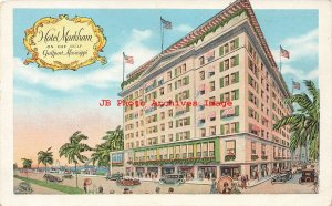 MS, Gulfport, Mississippi, Markham Hotel, Exterior View, EC Kropp No 22202
