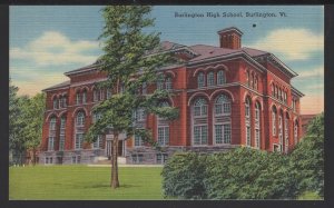 Vermont BURLINGTON High School Pub by The Riverside Paper Co. ~ Linen