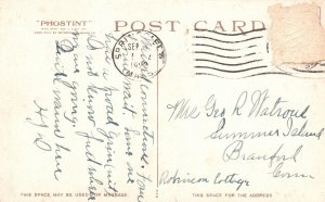 Vintage Postcard 1922 Hotel Kimball Springfield Massachusetts Detroit Publishing