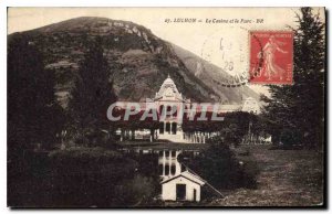 Old Postcard Luchon Casino and the Park