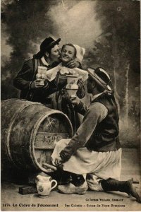 CPA Fouesnant - Le Cidre de Fouesnant - Scene de Noce Bretonne (1033091)