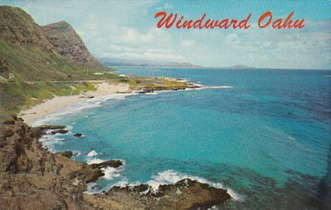 Hawaii Oahu The Wondward Side Viewed From Makapuu Point