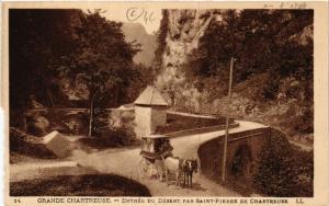 CPA GRANDE-CHARTREUSE - Entrée du Desert par St-PIERRE de CHARTREUSE (630005)