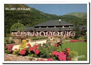 Modern Postcard Hautes Pyrenees Saint Lary thermal baths and gardens