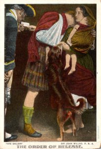 Paintings Tate Gallery The Order Of Release Sir John Millais