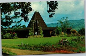 Postcard HI Kilauea Kauai St. Sylvester's Church