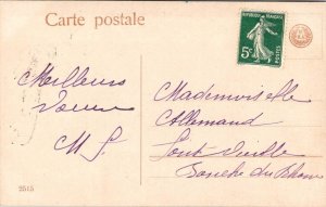 Joyeux Noël - Christmas, Children Angel Nativity Postcard