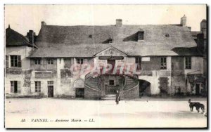Old Postcard Vannes Old Town Hall