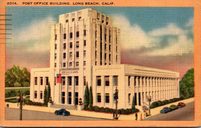 California Long Beach Post Office Building 1943