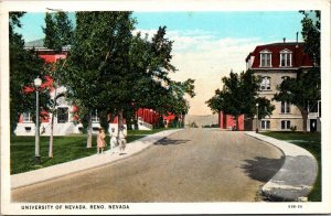 Postcard University of Nevada in Reno, Nevada~1024