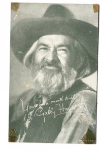 Gabby Hayes, Yours for a Smooth Trail, Actor