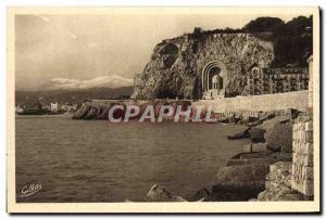 Old Postcard Nice Rocher du Chateau