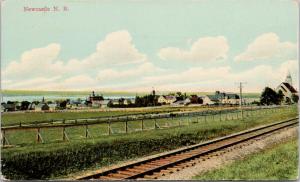 Newcastle New Brunswick NB Rural Scene Postcard D72 *As Is