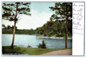 c1910's Scenic View Greens Lake Catskills Mountains New York NY Antique Postcard 