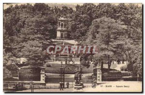 Old Postcard Dijon Square Darcy