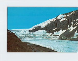 Postcard View from Lateral Moraine toward Ice Fall Columbia Icefield Canada