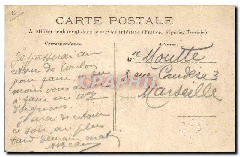 Old Postcard Wine Harvest On the hillside