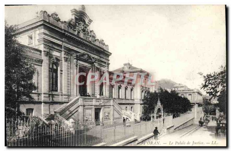 Old Postcard Oran Courthouse