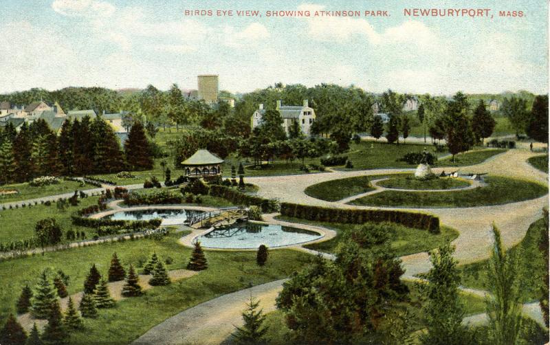 MA - Newburyport. Atkinson Park, Bird's Eye View