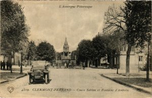 CPA CLERMONT-FERRAND Cours Sablon et Fontaine s'Amboise (374696)