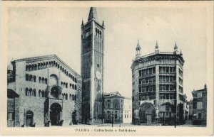 CPA Parma Cattedrale e Battistero ITALY (805073)