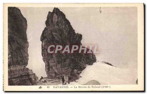 Old Postcard Gavarnie the Breche de Roland