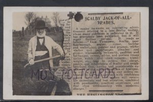 Yorkshire Postcard - Scalby Jack-of-All Trades - Enos Thompson   T2391