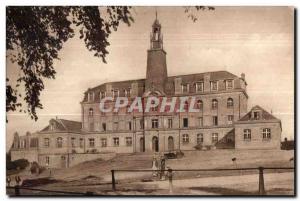 Old Postcard Underground (Creuse) upper primary school boys