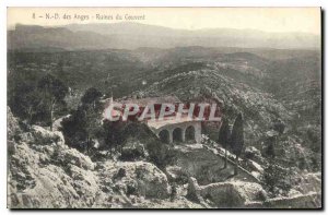 Postcard Old N D Angels Convent Ruins